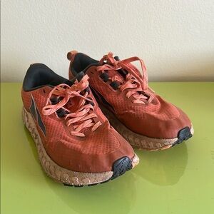 Orange Athletic Running Shoes